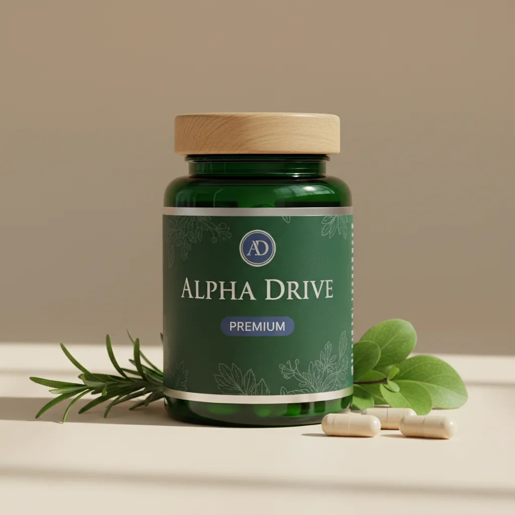 Alpha Drive ravintolisä purkki, 60 kapselia